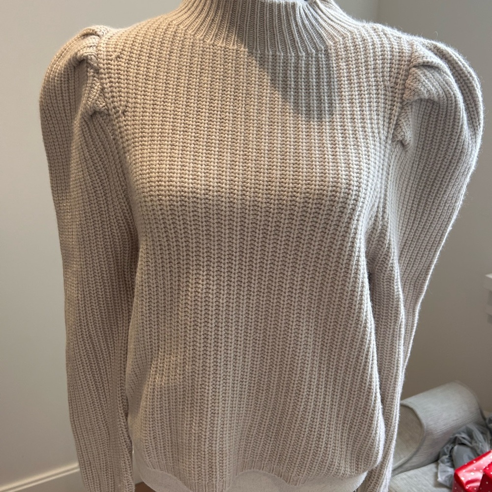 Autumn Cashmere Puff Sleeve Sweater